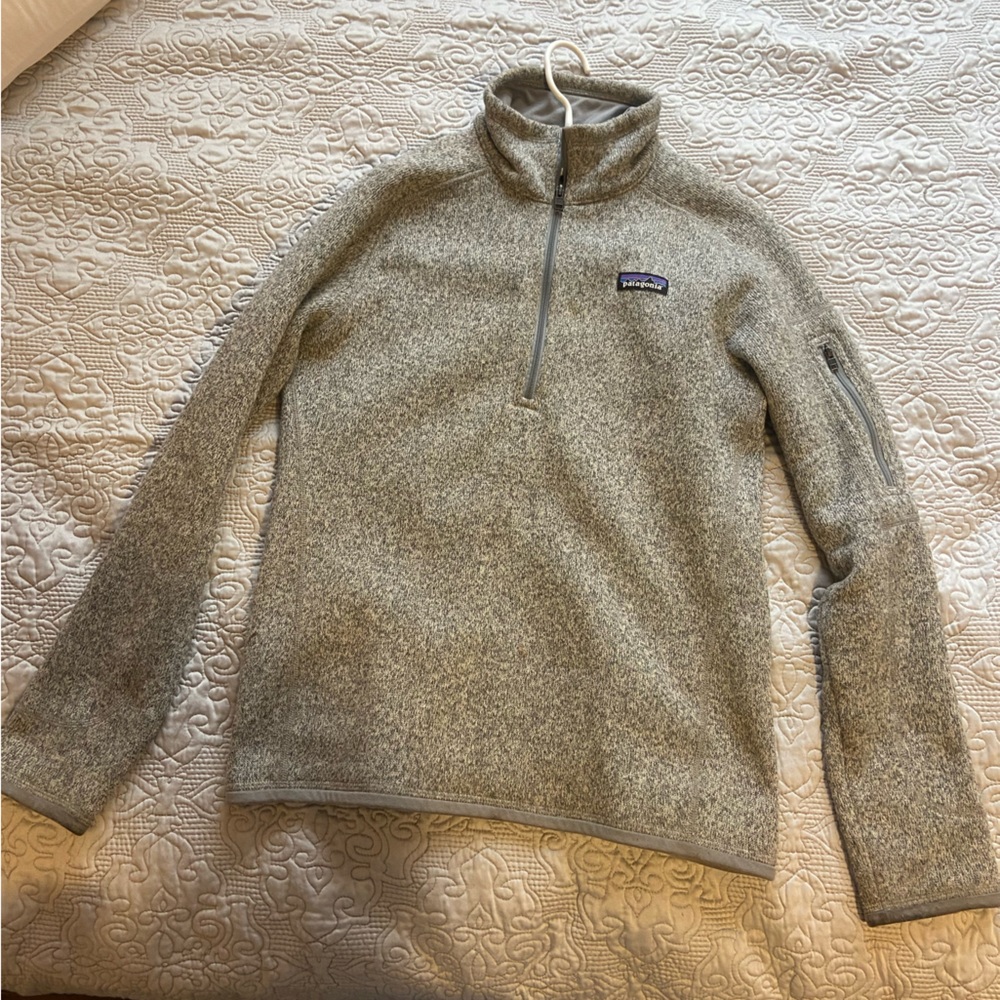 Patagonia 1/4-Zip fleece Women’s Better Sweater grey